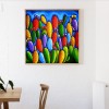 Colorful Cactuse - Full Round Diamond - 30x30cm