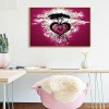 Full Drill Round Diamond Color Heart Tree Painting Kit DIY Diamond Picture