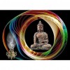 40x30cm Buddha - Full Round Diamond - 40x30cm