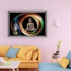 40x30cm Buddha - Full Round Diamond - 40x30cm