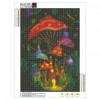 Gorgeous Mushroom - Full Round Diamond - 40x30cm