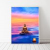 Buddha Statue  - Full Round Diamond - 30x40cm