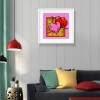 Love Heart - Full Diamond Painting - 30x30cm