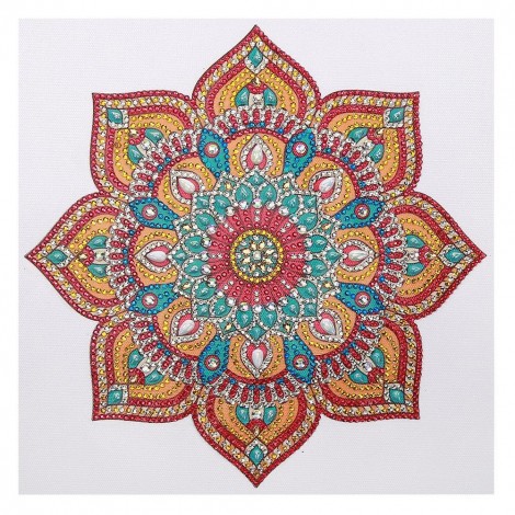 Mandala  - Special Shaped Diamond - 30x30cm
