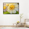 Smile Flower - Full Round Diamond - 30x40cm