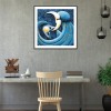 Moon - Full Round Diamond - 30x30cm