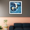 Moon - Full Round Diamond - 30x30cm