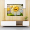 Smile Flower - Full Round Diamond - 30x40cm