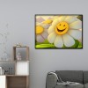 Smile Flower - Full Round Diamond - 30x40cm