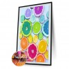 Colorful Oranges - Full Round Diamond - 30*40cm