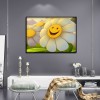 Smile Flower - Full Round Diamond - 30x40cm