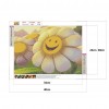 Smile Flower - Full Round Diamond - 30x40cm