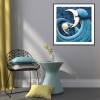 Moon - Full Round Diamond - 30x30cm