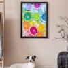 Colorful Oranges - Full Round Diamond - 30*40cm