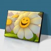 Smile Flower - Full Round Diamond - 30x40cm