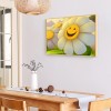 Smile Flower - Full Round Diamond - 30x40cm