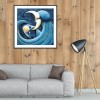 Moon - Full Round Diamond - 30x30cm