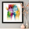 Colorful Shorts - Full Round Diamond - 40x40cm