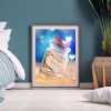 Letter in A Bottle - Full Round Diamond - 30x40cm