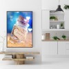 Letter in A Bottle - Full Round Diamond - 30x40cm