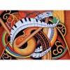 Guitar - Full Round Diamond - 35*45cm