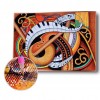 Guitar - Full Round Diamond - 35*45cm