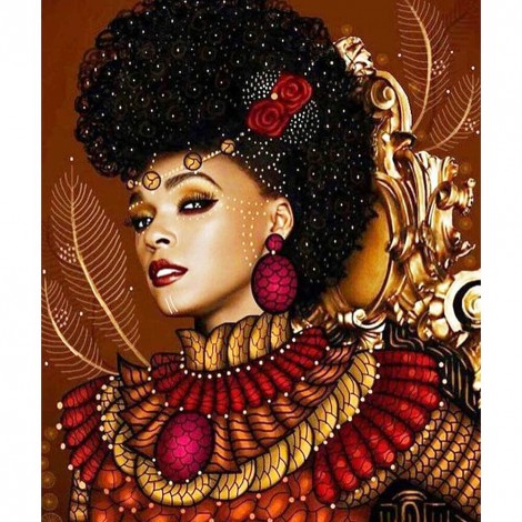 Attractive Women - Full Diamond Painting - 30x40cm