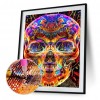 Skull - Full Diamond Painting - 30x40cm
