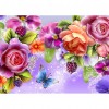 Flowers - Full Diamond Painting - 40x30cm