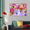Flowers - Full Diamond Painting - 40x30cm