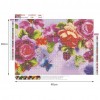Flowers - Full Diamond Painting - 40x30cm
