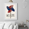 Canvas Full Round Diamond Painting Kite DIY Rhinestone Wall Picture Craft