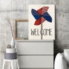 Canvas Full Round Diamond Painting Kite DIY Rhinestone Wall Picture Craft