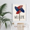 Canvas Full Round Diamond Painting Kite DIY Rhinestone Wall Picture Craft