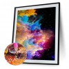 Fantasy Starry Sky  - Full Round Diamond - 30x40cm