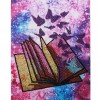 Butterfly in Book - Special Shaped Diamond - 25x30cm