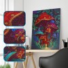 Color Mushroom - Special Shaped Diamond - 30x25cm