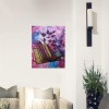 Butterfly in Book - Special Shaped Diamond - 25x30cm