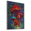 Color Mushroom - Special Shaped Diamond - 30x25cm