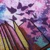 Butterfly in Book - Special Shaped Diamond - 25x30cm