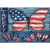 Independence Day  - Full Round Diamond - 30x40cm