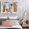 Diamond Painting European Towers Full Round Resin Rhinestone Wall Picture