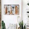 Diamond Painting European Towers Full Round Resin Rhinestone Wall Picture