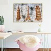 Diamond Painting European Towers Full Round Resin Rhinestone Wall Picture