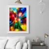 Flower-Round Diamond-30x40CM