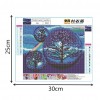 Novelty Tree Ball - Full Round Diamond - 30x25cm