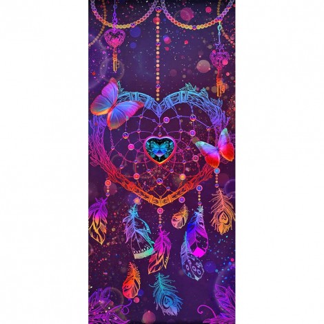 Love Dreamcatcher - Full Round Diamond - 30x60cm