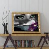 Art Eyes with Stories  - Full Round Diamond - 30x40cm