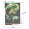 Dragon Princess - Full Round Diamond - 30x40cm