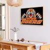 Tiger Logo - Full Round Diamond - 40x30cm